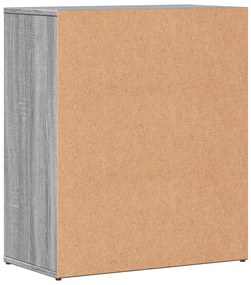 vidaXL Βοηθητικά Ντουλάπια 2 τεμ. Γκρι Sonoma 60x31x70 εκ. Επεξ. Ξύλο