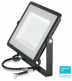V-TAC  Προβολέας LED Samsung chip 300W φυσικό λευκό 4000K μαύρο σώμα 21422