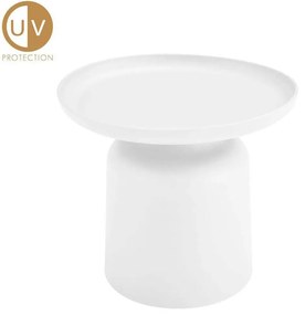 Τραπέζι Coffee Ronda 54-0000 50x50x43 White