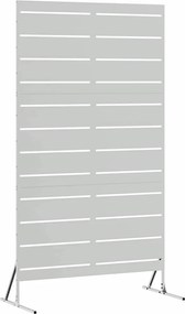 vidaXL Οθόνη Ιδιωτικότητας Γκρι 100 x 50 x 180 εκ. Ατσάλι