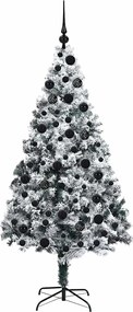 vidaXL Τεχνητό Χριστουγεννιάτικο Δέντρο με 300 LED Λευκό 180 cm