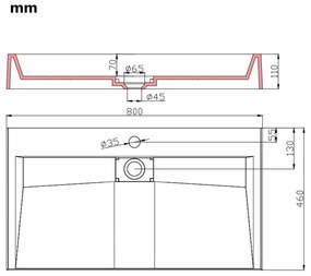 ΝΙΠΤΗΡΑΣ ΛΕΥΚΟΣ 80X46X11 ΕΚ. ΣΥΝΘΕΤΙΚΟΣ ΑΠΟ ΤΕΧΝΗΤΟ ΜΑΡΜΑΡΟ 144065