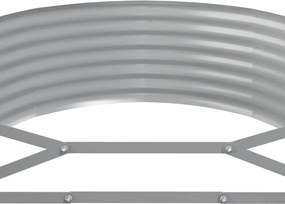 vidaXL Ζαρντινιέρα Ανθρακί 396x100x36εκ Γαλβανισμένος χάλυβας