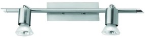 Απλίκα Φωτιστικό Τοίχου Μπάνιου 3x50W IP44 Ασημί Tip 15-6365 Gloria-15-6365-Ασημί 15-6365