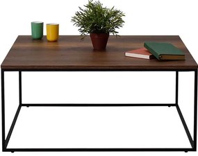 Τραπεζάκι Profil Καρυδί 80x42x80 cm