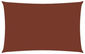 Πανί Σκίασης Ορθογώνιο Τερακότα 5 x 8 μ. από Ύφασμα Oxford - Καφέ