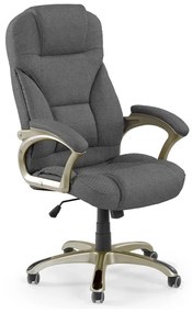Καρέκλα γραφείου Houston 1048, Γκρι, 112x67x70cm, 15 kg, Με ρόδες, Με μπράτσα, Μηχανισμός καρέκλας: Κλίση | Epipla1.gr