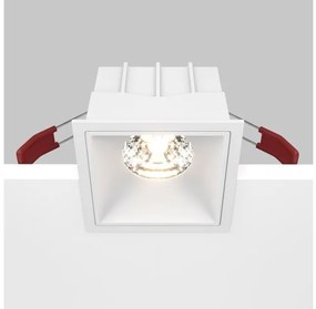 Χωνευτό Σποτ Οροφής Alfa LED 15W 3000K Λευκό DL043-01-15W3K-D-SQ-W MAYTONI-DL043-01-15W3K-D-SQ-W-Λευκό DL043-01-15W3K-D-SQ-W