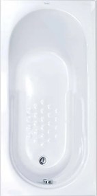 Sanitec Gloria 516 - Παραλληλόγραμμη Μπανιέρα 150x70 εκ - Pneumatic Basic, Χωρίς, Χωρίς, Με Θερμαντήρα