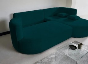 Γωνιακός καναπές Iris Mini-Prasino-Δεξιά