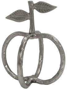 Διακοσμητικό Επιτραπέζιο Apple 948-124-002 16x20cm Silver Αλουμίνιο