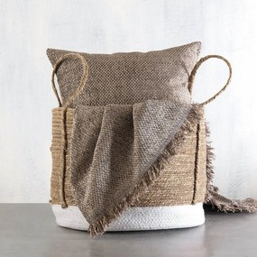 Ριχτάρι Rowen Brown Ρυθμός Διθέσιο 180x240cm Chenille,Βαμβάκι,Polyester