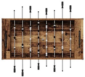 vidaXL Τραπέζι Ποδιού 2 pcs Παλιό ξύλο 146,5 x 74 x 85 εκ.
