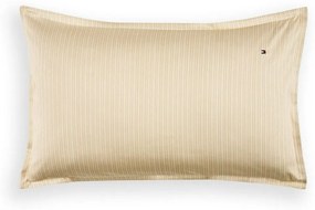 Μαξιλαροθήκη Billie 695057 Natural Tommy Hilfiger 50X80 100% Cotton Satin