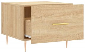 vidaXL Τραπεζάκια Σαλονιού 2 τεμ Sonoma Δρυς 50x50x40 εκ Επεξ. Ξύλο