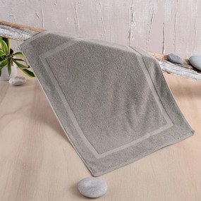 Ταπέτο Μπάνιου Tiles Light Grey Ρυθμός 50Χ70 100% Βαμβάκι