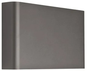 Απλίκα Φωτιστικό Τοίχου Up-Down Sconce HAGA 9708 Ατσάλι Nowodvorski-9710-Ανθρακί 9710