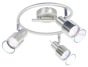 Σποτ Τρίφωτο Aca Platinum MC6563G Chrome