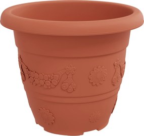 vidaXL Γλάστρες φυτών 6 pcs Κεραμιδί Ø 26 x 21.5 εκ Πλαστικό