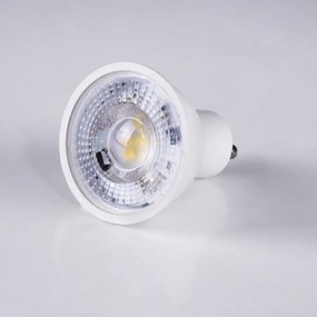 GloboStar® 60121 Σποτ LED GU10 MR16 7W 735lm 38° AC 220-240V IP20 Φ5 x Υ5.2cm Φυσικό Λευκό 4500K Dimmable - 3 Years Warranty