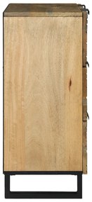 vidaXL Μπουφέ 60x33.5x75 cm από Μασίφ Ξύλο Μάνγκο