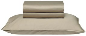 Μαξιλαροθήκες Opulence 11 (Σετ 2τμχ) Beige Khaki Kentia 50Χ70 100% Cotton Satin