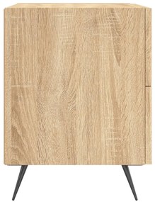 vidaXL Κομοδίνα 2 τεμ. Sonoma Δρυς 40 x 35 x 47,5 εκ. Επεξεργ. Ξύλο