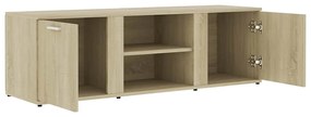 vidaXL Έπιπλο Τηλεόρασης Sonoma Δρυς 120 x 34 x 37 εκ. από Επεξ. Ξύλο