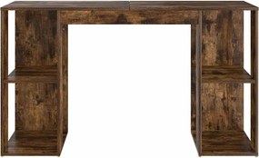 vidaXL Γραφείο Καπνιστό Δρύς 130 x 50,5 x 75 cm Επεξεργασμένο Ξύλο