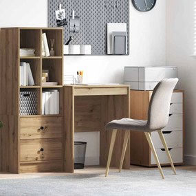 vidaXL Γραφείο artisan δρυς 60 x 50 x 76 εκ. Επεξεργασμένο ξύλο