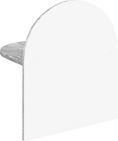 vidaXL Κομοδίνο Γκρι Σονομά 40 x 35,5 x 45,5 εκ.