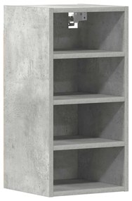 vidaXL κρεμαστό ντουλάπι Riga μπετόν γκρι 30x29,5x60 cm