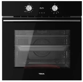 Teka HLB 8408 BK Εντοιχιζόμενος Φούρνος Άνω Πάγκου 71lt 59.5εκ Μαύρος