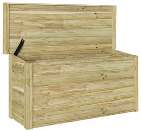 vidaXL Κουτί Αποθήκευσης 44x119x57 εκ., Ενισχυμένο Ξύλο Πεύκου