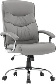 Καρέκλα γραφείου διευθυντή Primrose pakoworld pu γκρι