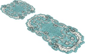 Bathmat Set (2 Pieces) 21014915Tr Turquoise
