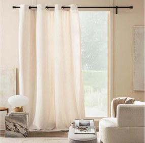 Κουρτίνα Winona Douceur d'intérieur - 140x260cm - Λευκό