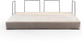 2-Seat Sofa-Bed Via Con - Cream Cream