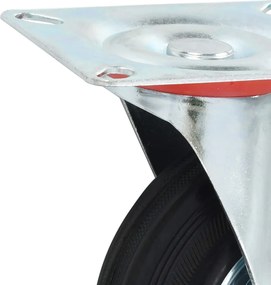 vidaXL Ρόδες Περιστρεφόμενες 8 τεμ. 125 χιλ.