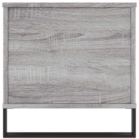 vidaXL Τραπεζάκι Σαλονιού Γκρι Sonoma 90x44,5x45 εκ.Επεξεργασμένο Ξύλο