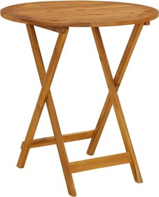 vidaXL Σετ Επίπλων Bistro 3 τεμ. Taupe Ύφασμα/Μασίφ Πεύκου