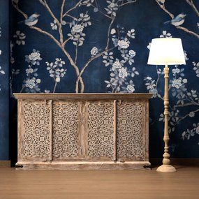ROXANI ΜΠΟΥΦΕΣ ΦΥΣΙΚΟ 180x40xH102cm - 05-0300 - 05-0300