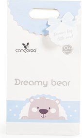 Baby blanket 75x100 cm Dreamy bear blue