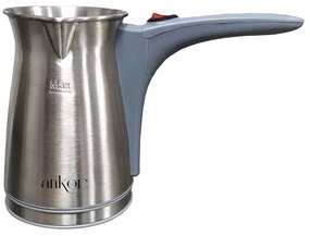 Ηλεκτρικό Μπρίκι Inox-Γκρι 400ml 800W