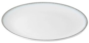 Estia 07-15367 Pearl Πιάτο Γλυκού από Πορσελάνη με Διάμετρο 21cm, Λευκό