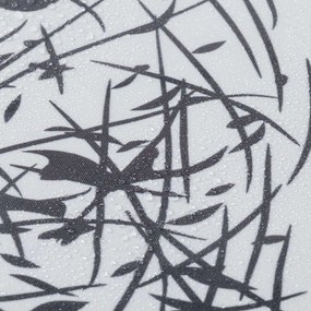 Sealskin Flow 180x200 Black - Υφασμάτινη Κουρτίνα Μπάνιου