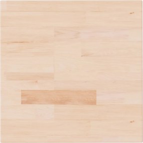vidaXL Επιφάνεια Τραπεζιού Τετράγωνη 40x40x4 εκ. Μασίφ Ξύλο Δρυς