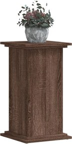 vidaXL Βάσεις Φυτών Καφέ Δρυς 33x33x60 εκ. Επεξεργασμένο Ξύλο