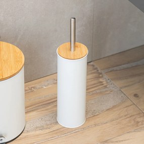 Πιγκάλ Bamboo Essentials Μεταλλικό Λευκό - Estia