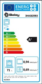 Φούρνος Balay 3HA5829B3 3600 W 71 L